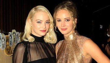 Dokonalá Emma Stone na premiére. Jennifer Lawrence nezaostávala