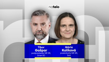 Hosťami Na telo boli Tibor Gašpar a Mária Kolíková