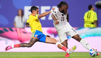 Horúci duel v Kansas City videl najtesnejší triumf Kolumbie. Ghančania nevystrelili na bránu