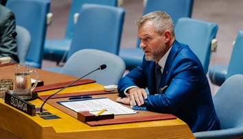 „Prinášajú utrpenie a skazu.“ Pellegrini v OSN hovoril o útokoch na Ukrajine