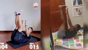 Majstrovstvá obývačky: Ronalda v jeho vlastnej výzve zatienila známa bežkyňa