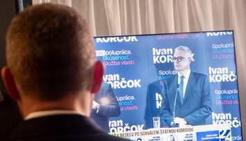 Prieskum IPSOS: Tesnejšie to medzi Korčokom a Pellegrinim ani nemôže byť