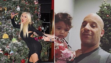 Nádherné fotky! Svetové hviezdy sú už na Vianoce pripravené