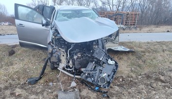 Tragická dopravná nehoda na severe Slovenska. Vodič zomrel, zranený zostal aj 13-ročný chlapec