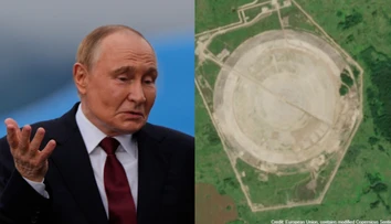 Záhadný ruský objekt neďaleko Poľska sa čoraz viac rozrastá. Dostal prezývku „Putinovo ucho“