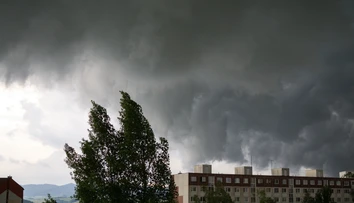 Slovensko v noci zasiahol Mortimer, v týchto okresoch platí výstraha 2. stupňa