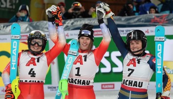 Švajčiarka Camille Rastová predviedla skvelý posun a ovládla slalom vo Flachau. Dostala sa na čelo disciplíny