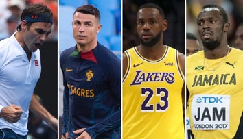 Fanúšikovia rozhodli o päťdesiatke najväčších športovcov všetkých čias. Messi a Ronaldo ani v TOP 10