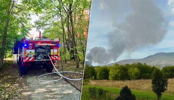 FOTO + VIDEO: V Nitre stúpa k oblohe hustý čierny dym. Hasiči povolávajú ďalšie jednotky