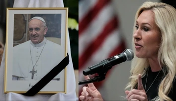 „Zlo bolo porazené,“ napísala Trumpova obľúbená kongresmanka po smrti pápeža Františka