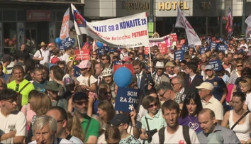 Pochod za život otvoril citlivé témy. Tisíce ľudí v Bratislave žiadali sprísnenie interrupcií
