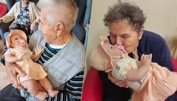 Vyzerá ako hračka, no pomáha ako terapia. Bábiky menia dni seniorov