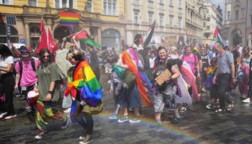 V Prahe sa uskutočnil pochod Pride. Zúčastnili sa ho viacerí politici