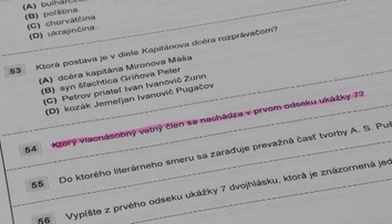 Podozrenie učiteľov sa potvrdilo, opäť došlo k zlyhaniu pri príprave maturitných testov