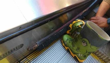 Chlapcovi sa zasekla noha v eskalátore. Pred vážnym zranením ho zachránila pohotová reakcia otca