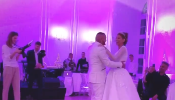 Zábery zo svadby Jasminy a Rytmusa: Novomanželský tanec a skvelá zábava