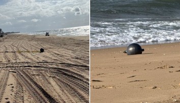FOTO: Na austrálskej pláži našli záhadné kovové gule. Úrady už majú pravdepodobné vysvetlenie