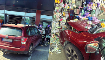 Seniorka zničila dvere a výklad predajne. Pomýlila si písmená na prevodovke