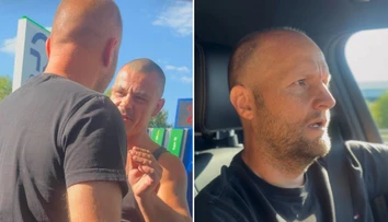 FOTO+VIDEO: Jaroslav Naď opísal útok na čerpacej stanici. Muž mu mal nadávať a pokúsiť sa zahasiť cigaretu na tvári