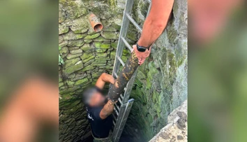 FOTO: Pri Leviciach čistili starú studňu. Na dne objavili nečakaný nález