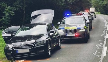 FOTO: Tragická nehoda na Horehroní. Zahynul motocyklista