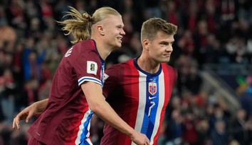 Haaland zahodil dve penalty, potom skompletizoval hetrik. Nóri sú v kvalifikácii na MS stále stopercentní