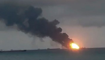 Lode, ktoré sa potopili pri Kerčskom prielive, nelegálne dodávali plyn do Sýrie