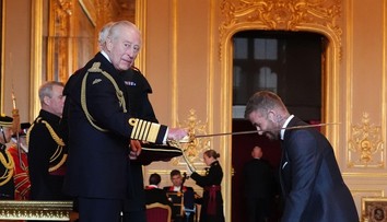 Obrovská pocta pre Davida Beckhama. Legendárny futbalista bol pasovaný za rytiera