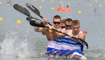 MS: Slovenský štvorkajak získal bronz a miestenky na OH