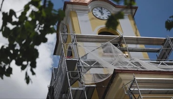 Neuveriteľná drzosť. Pod Tatrami ukradli lešenia z kostola, ktorý práve renovujú