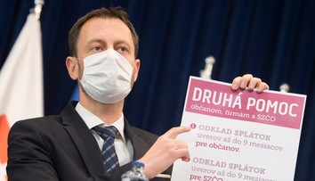 Minister financií Heger: Ľudia sa budú musieť s nezaplatenými sumami vyrovnať