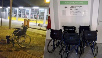 Na urgente nechali šesť vozíkov voľne pre pacientov. Postupne všetky zmizli