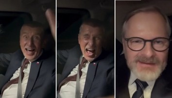 VIDEO: Babiš sa po poslednej debate poriadne odviazal. Fiala sa po karaoke videu obával o jeho zdravie