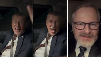 VIDEO: Babiš sa po poslednej debate poriadne odviazal. Fiala sa po karaoke videu obával o jeho zdravie
