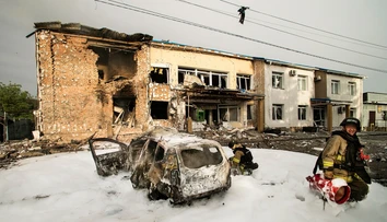 Ruský dron zasiahol ubytovanie a vozidlo Človek v ohrození. Nič nás nezastaví, odkazuje organizácia
