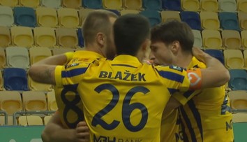 VIDEO: Dunajská Streda si upevnila druhé miesto. Proti Žiline strelila jeden krajší gól ako druhý