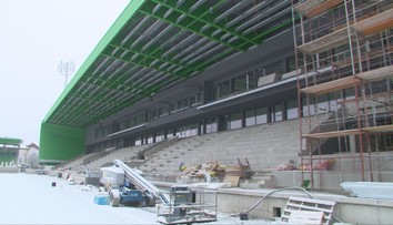 Prešovský štadión pred Eurom musia čoskoro dokončiť. Na stavbe tak budú robiť aj medzi sviatkami