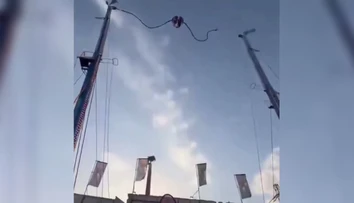 VIDEO: Desivý incident na kolotočoch v Seville. Z atrakcie katapult sa odtrhla kabína s dvomi deťmi