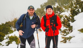 Horami žije od detstva. Patrik Kolesár sa s Jánom Tribulom vybral na najvyššie položenú galériu na Slovensku