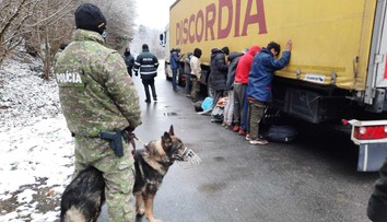 Vodiča kamióna rieši polícia. Pri hraniciach s Poľskom vraj zistil, že vozil cudzích mužov