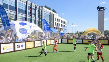 V stredu vyvrcholí pri Dunaji projekt Futbal v meste. Mladé talenty si osobne príde pozrieť aj Marek Hamšík