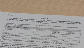 Viete, dokedy môžete požiadať svojho zamestnávateľa o ročné zúčtovanie dane?