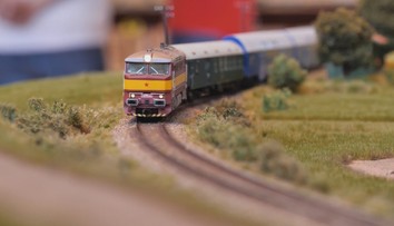 Koľajnice, vláčiky či túžba byť rušňovodičom. Vyše stometrová drevená železnica láka v Žiline mnohých