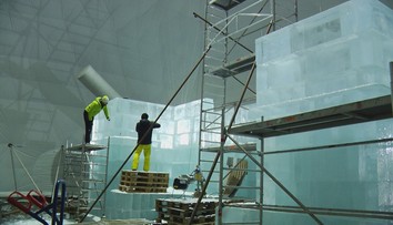 V Tatrách opäť stavajú ľadový dóm. Ako bude vyzerať, uvidíte až o pár týždňov