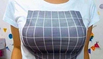 Väčšie prsia bez silikónov. 3D tričko vytvorí dokonalú ilúziu