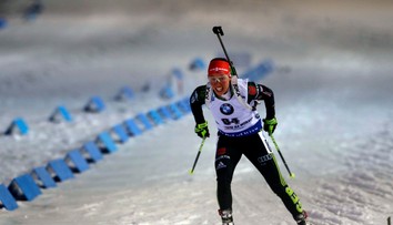 Preteky biatlonistiek s hromadným štartom v Anterselve vyhrala Nemka Dahlmeierová