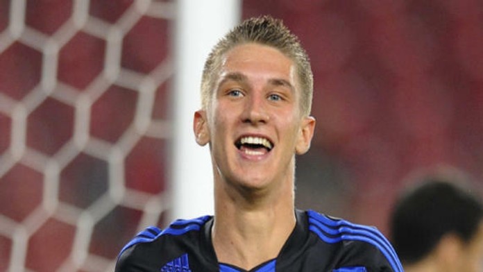 Futbalový útočník Jakub Sylvestr