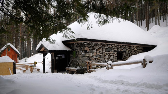 Rainerova chata vo Vysokých Tatrách.