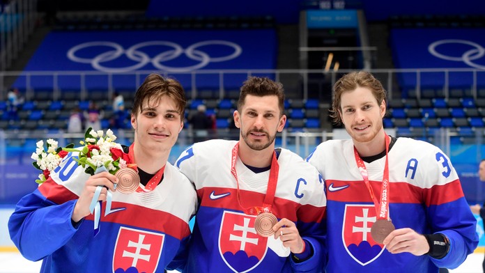 Formácia s Hrivíkom a Cehlárikom mu sedí ako uliata. Slafkovský: Vymýšľal som somariny