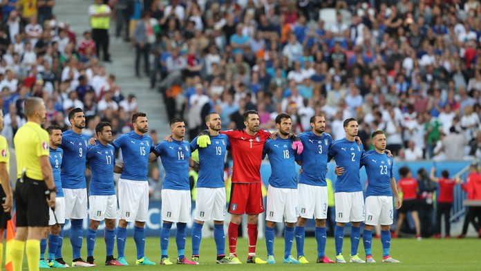 Talianska reprezentácia.